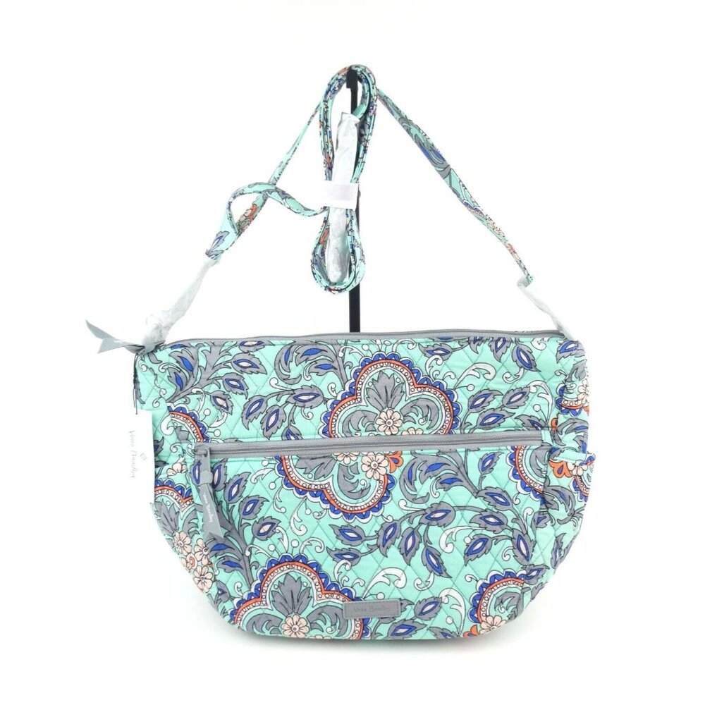 Vera Bradley Fan Flowers Go‎ Ahead Convertible Crossbody